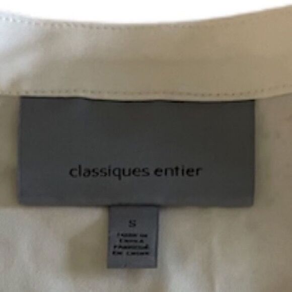 Classiques Entier Oversized Ivory Silk Blouse - Picture 3 of 5